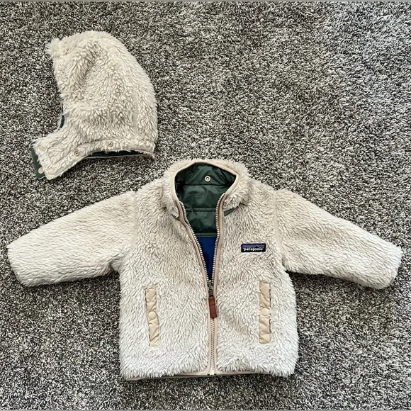 Patagonia Baby Reversible Tribbles Hoody - Picture 3 of 4